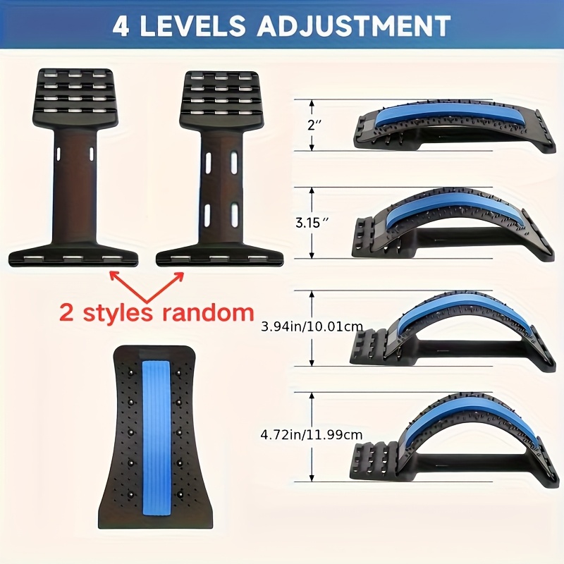 3段階背筋矯正器姿勢矯正ランバーサポートオフィス車自宅ジム用 - Home Gym Routine のレビューと価格
