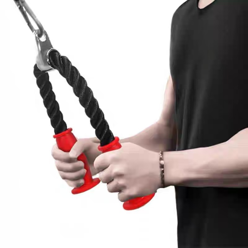 人間工学に基づいた滑り止め三頭筋ロープケーブルアタッチメント - Home Gym Equipment Set のレビューと価格