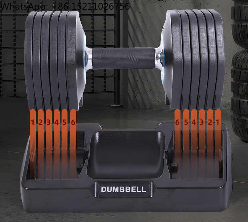 調整可能なダンベルセット 2kg 4kg 6kg 8kg 1 - Home Gym Equipment Set のレビューと価格