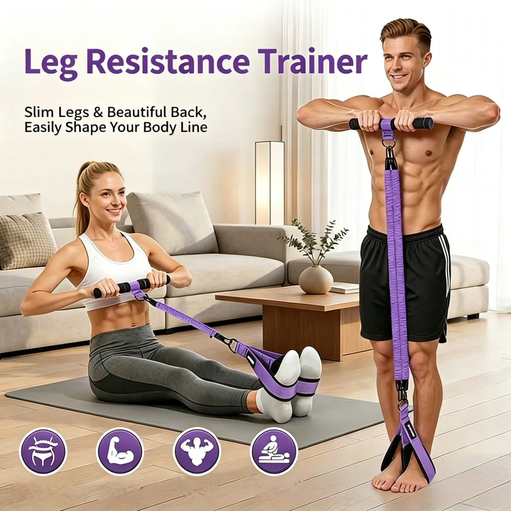 ペダル式テンショナーセット。男性・女性向け、自宅ジムでのフィ - Home Gym Equipment Set のレビューと価格